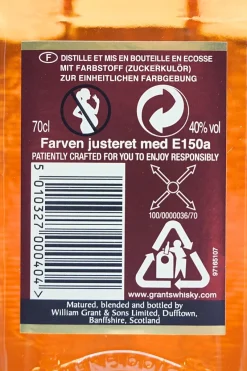 Grants Grant's The Family Reserve Blended Scotch Whisky | 40 % Vol | 0,7 L -Essen Verkäufe 49094423bfb9b5f73d7013d96d4a32e2