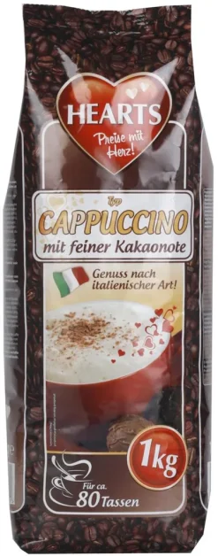 Hearts & Roses London Hearts Cappuccino M.f.Kakaonote 1,0kg