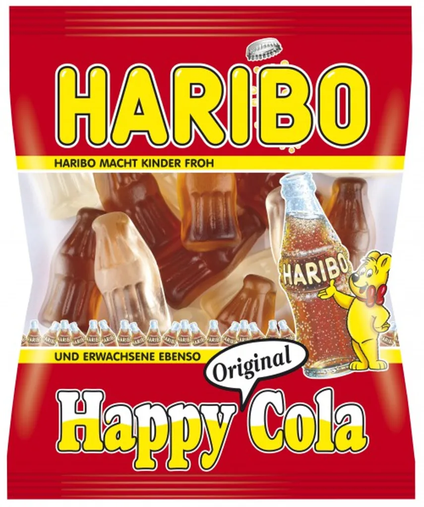Haribo Happy Cola Ohne Künstliche Farbstoffe 100 Minibeutel á 10g = 1000g 3 Haribo Happy Cola Ohne Künstliche Farbstoffe 100 Minibeutel á 10g = 1000g – Bild 3