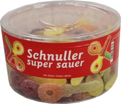 Red Band Fruchtgummi Schnuller Super Sauer 100 Stück, 1150g -Essen Verkäufe 4a74e8ae01b1bc0afbb94489c0a85d6e