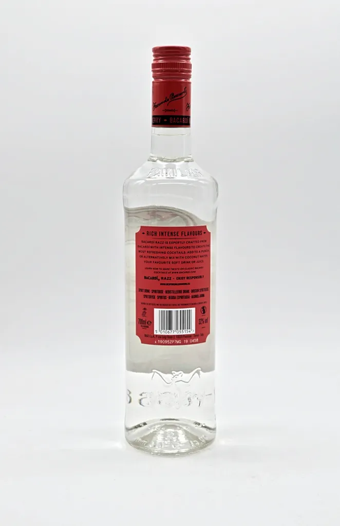 BACARDÍ Bacardi Razz 0,7l, Alc. 32 Vol.-% 6 BACARDÍ Bacardi Razz 0,7l, Alc. 32 Vol.-% – Bild 6