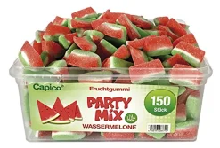Tise Süßwaren Capico Fruchtgummi Party Mix Wassermelonen Mit Rindergelatine 1000g