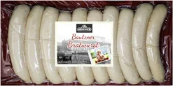 Meisters Wurst- Und Fleischwaren Bautzen Rostbratwurst Grob | Die Würzige Bratwurst | Echte Bautzner Wurst Zum Grillen | 10 X 100g
