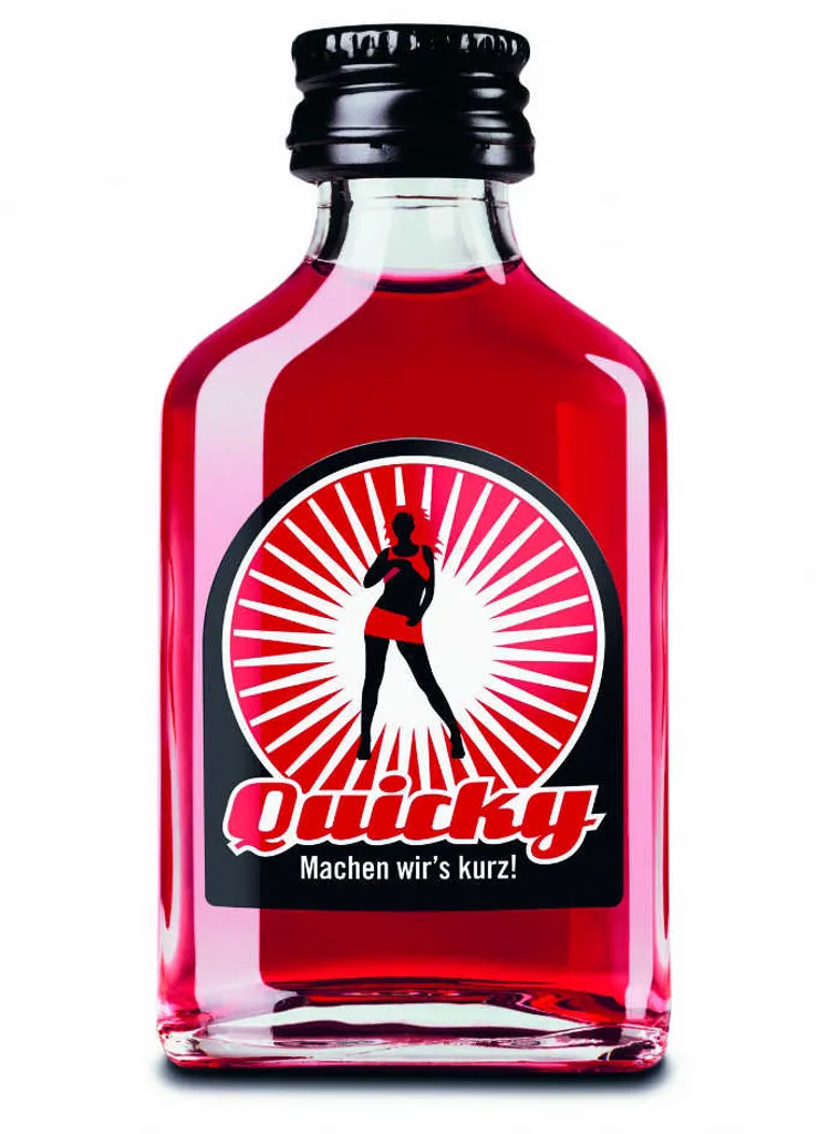 Quicky Roter Fruchtlikör Mini 0,02 Liter 1 Quicky Roter Fruchtlikör Mini 0,02 Liter