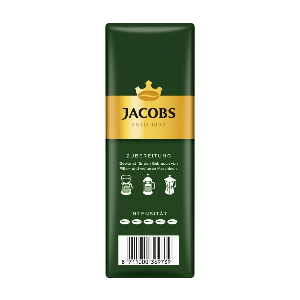 JACOBS Krönung Kräftig Filterkaffee 12 X 500 G Kaffee Gemahlen 5 JACOBS Krönung Kräftig Filterkaffee 12 X 500 G Kaffee Gemahlen – Bild 5