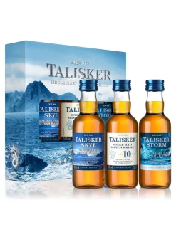 Talisker 3er-Mini-Collection Skye Single Malt Scotch Whisky 3x0,05l, Alc. 45,8 Vol.-%