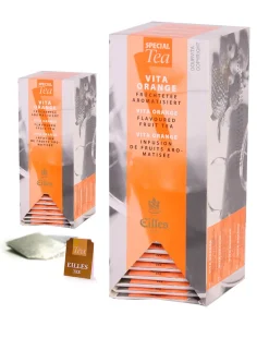 EILLES TEE Teebeutel VITA ORANGE, Sparpack Mit 2x25er Box