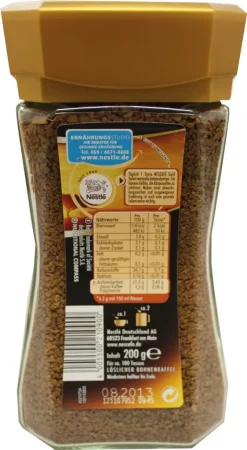 Nescafé® Nescafé Gold Das Original | Löslicher Kaffee | 200g-Glas -Essen Verkäufe 4f5f16bbdce4ec2cfdc717695c9ad479