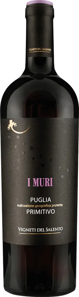 Vigneti Del Salento I Muri Primitivo IGP Puglia Apulien Italien | 14 % Vol | 0,75 L 1 Vigneti Del Salento I Muri Primitivo IGP Puglia Apulien Italien | 14 % Vol | 0,75 L