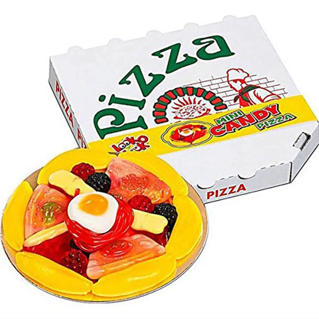 Look-O-Look Look O Look Mini Candy Pizza Fruchtgummi Und Schaumzucker 85g 1 Look-O-Look Look O Look Mini Candy Pizza Fruchtgummi Und Schaumzucker 85g