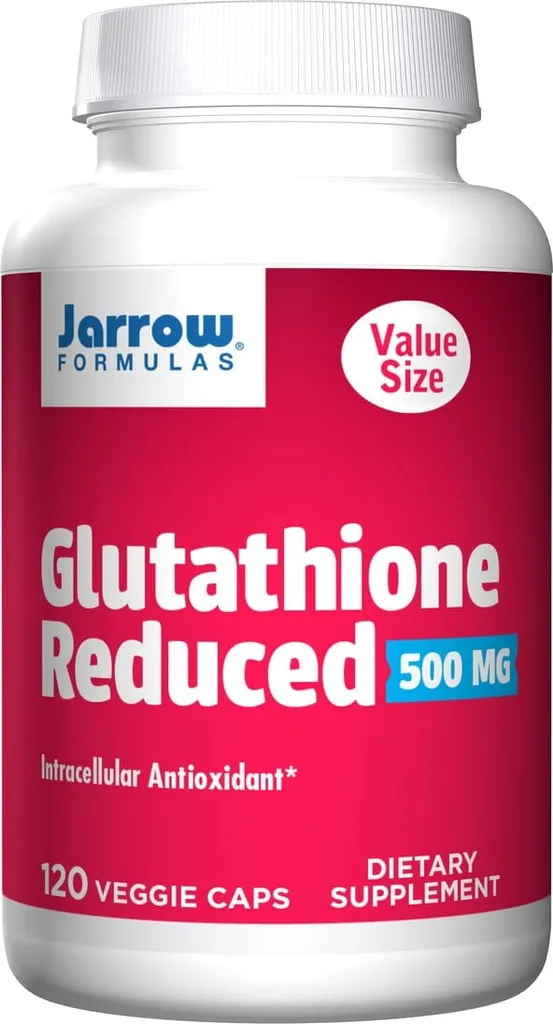 JARROW FORMULAS - Glutathion-Kapseln - Reduziertes Antioxidans Glutatione - 500 Mg - 120 Kapseln Für Vegetarier Und Veganer 4 JARROW FORMULAS - Glutathion-Kapseln - Reduziertes Antioxidans Glutatione - 500 Mg - 120 Kapseln Für Vegetarier Und Veganer – Bild 4