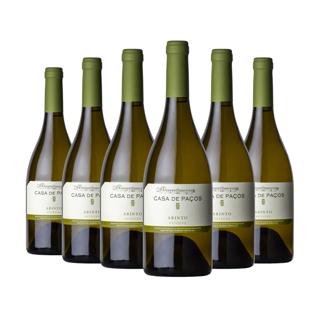 Quinta De Paços Pack 6 Casa De Paços Arinto Reserva Weißwein 0,75L 1 Quinta De Paços Pack 6 Casa De Paços Arinto Reserva Weißwein 0,75L