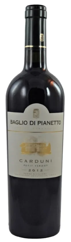 Carduni Petit Verdot Terre Sicilia IGT 2012 Von Baglio Di Pianetto, Trockener Rotwein Aus Sizilien