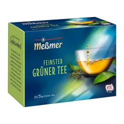 Meßmer Grüner Tee Herb Frischer Genuss 50 Teebeutel Traditionell 87g