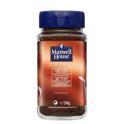 Jacobs Maxwell House Klassisch, Löslicher Kaffee, 200g-Glas -Essen Verkäufe 53c74f261659d1e55138392a33d00407