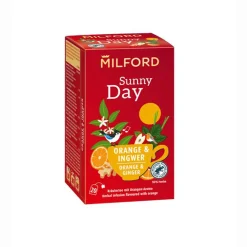 Meßmer Milford Sunny Day Kräutertee Orange Und Ingwer Aromatisiert 35g