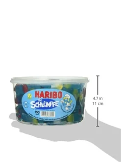 Haribo Fruchtgummis Schlümpfe, 150 St. In Der Dose -Essen Verkäufe 5550a1249c51f899e29c17d83d87e6b7