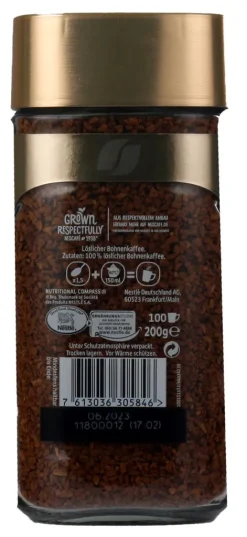 Nescafé® Nescafé Gold Das Original | Löslicher Kaffee | 200g-Glas 12 Nescafé® Nescafé Gold Das Original | Löslicher Kaffee | 200g-Glas -Essen Verkäufe 5582dd2498868efb4902dbebc9d5ef04