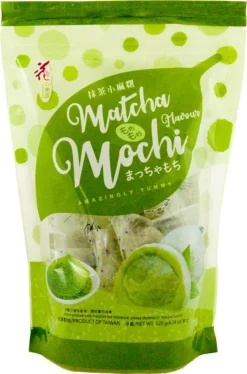 Love Love [ 120g ] Love & Love Mochi Grüner Tee / Klebreiskuchen Mit Matcha Geschmack / Matcha Flavour
