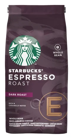 Nestlé® Starbucks Espresso Roast,Dark Roast,Karamellnote, Ganze Bohne, 200g