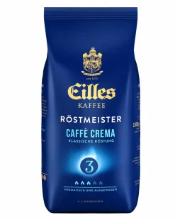 Kaffee RÖSTMEISTER Caffé Crema Von Eilles, 1000g Bohnen