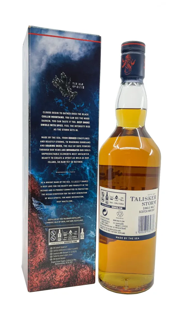 Talisker Storm Single Malt Scotch Whisky In Geschenkpackung | 45,8 % Vol | 0,7 L 6 Talisker Storm Single Malt Scotch Whisky In Geschenkpackung | 45,8 % Vol | 0,7 L – Bild 6