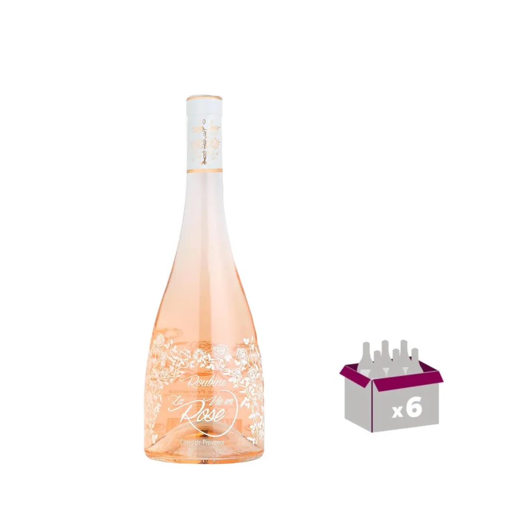 Best Of Provence - Château Château Roubine "Vie En Rose" X6 - Rosé Côtes De Provence 2020 75cl 1 Best Of Provence - Château Château Roubine "Vie En Rose" X6 - Rosé Côtes De Provence 2020 75cl