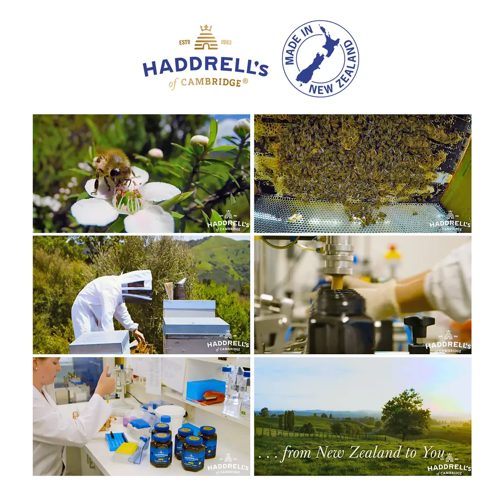 Haddrell’s Of Cambridge Haddrell's Manuka Honig MGO 1000+ (UMF 22+) In Geschenkbox 250g - Limited Edition 2 Haddrell’s Of Cambridge Haddrell's Manuka Honig MGO 1000+ (UMF 22+) In Geschenkbox 250g - Limited Edition – Bild 2