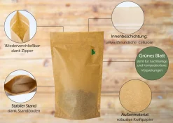 250g Koriander Ganz - Coriander Saat - Ganze Körner Samen | Plastikfrei Verpackt | SPINTZ -Essen Verkäufe 5af4897c8337662c6ca18bc1e06f642f