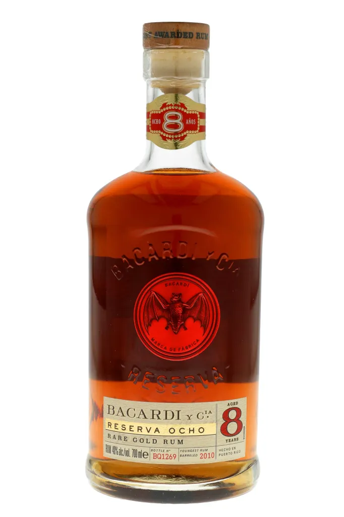 BACARDÍ Bacardi Reserva Ocho 8 Jahre Rare Gold Rum Puerto Rico | 40 % Vol | 0,7 L 5 BACARDÍ Bacardi Reserva Ocho 8 Jahre Rare Gold Rum Puerto Rico | 40 % Vol | 0,7 L – Bild 5