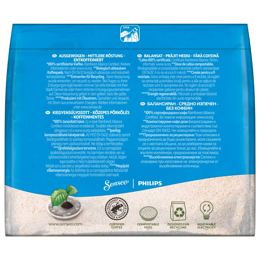 Jacobs SENSEO Pads Decaf Senseopads 160 Getränke Entkoffeiniert 5 Jacobs SENSEO Pads Decaf Senseopads 160 Getränke Entkoffeiniert – Bild 5