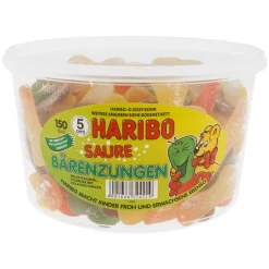 Haribo Saure Bärenzungen Saure Fruchtgummis In Bärenform 1350g 16 Haribo Saure Bärenzungen Saure Fruchtgummis In Bärenform 1350g -Essen Verkäufe 5d6685571a10fbbb33d04110700f7a96