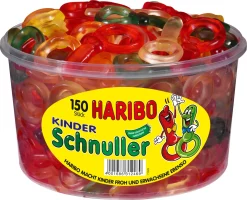 Haribo Kinder Schnuller Mit Fruchtgeschmack 5fach Sortiert 1200g
