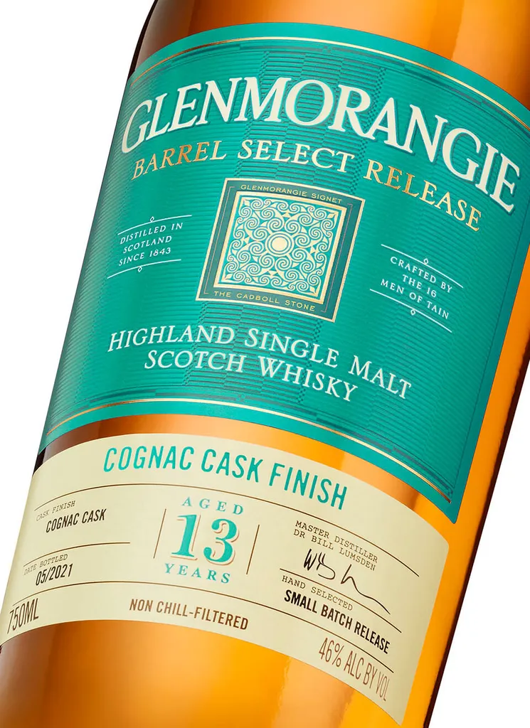 Glenmorangie Cognac Cask Single Malt Scotch Whisky 0,7 L 2 Glenmorangie Cognac Cask Single Malt Scotch Whisky 0,7 L – Bild 2