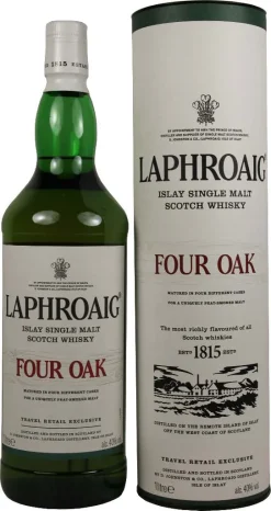 Laphroaig Four Oak Islay Single Malt Scotch Whisky 1,0l, Alc. 40 Vol.-% -Essen Verkäufe 5e4a10db4d573f4782d81bd360f51ccc