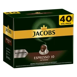 JACOBS Kapseln Espresso Intenso 5 X 40 Nespresso®* Kompatible Kaffeekapseln -Essen Verkäufe 5e59c4f56ab078f4274b20fbd139f0af