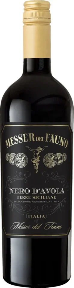 Nero D´Avola Sicilia DOC Messer Del Fauno Sizilien Rotwein Halbtrocken