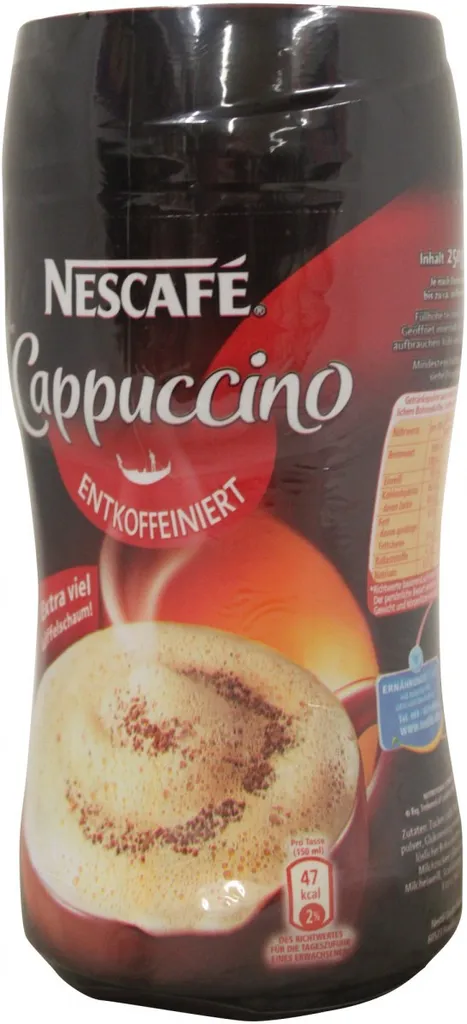 Nescafé® Nescafé Gold Typ Cappuccino Entkoffeiniert | 250g Dose 9 Nescafé® Nescafé Gold Typ Cappuccino Entkoffeiniert | 250g Dose – Bild 9