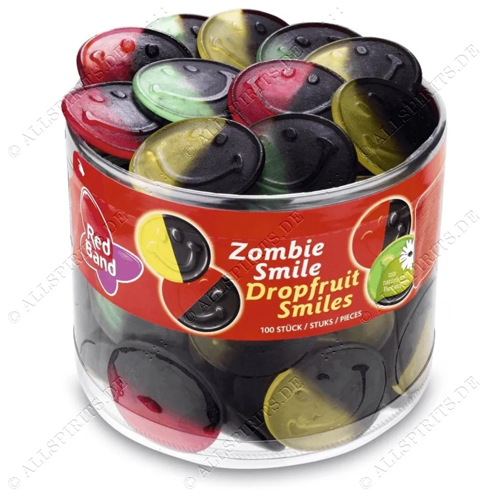 Red Band Zombie Smile Fruchtgummi Und Lakritz 3 Fach Sortiert 1200g 8 Red Band Zombie Smile Fruchtgummi Und Lakritz 3 Fach Sortiert 1200g – Bild 8