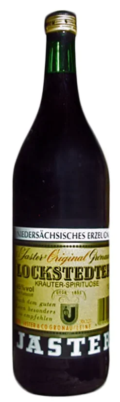 Frdr. Jaster & Co. OHG Jaster's Original Gronauer | Lockstedter | Kräuter-Spirituose | 1l. Flasche