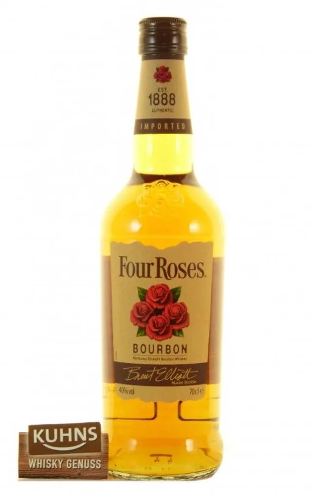 Four Roses Kentucky Straight Bourbon 40% 0,7L 2 Four Roses Kentucky Straight Bourbon 40% 0,7L – Bild 2