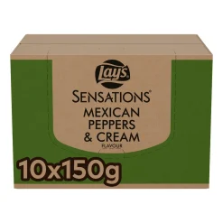 PEPSICO Lay's Sensations Chips Mexikanische Pfeffercreme 10 Beutel X 150 Gramm 5 PEPSICO Lay's Sensations Chips Mexikanische Pfeffercreme 10 Beutel X 150 Gramm -Essen Verkäufe 62397cc92f1d32f0c3039acbf515abef