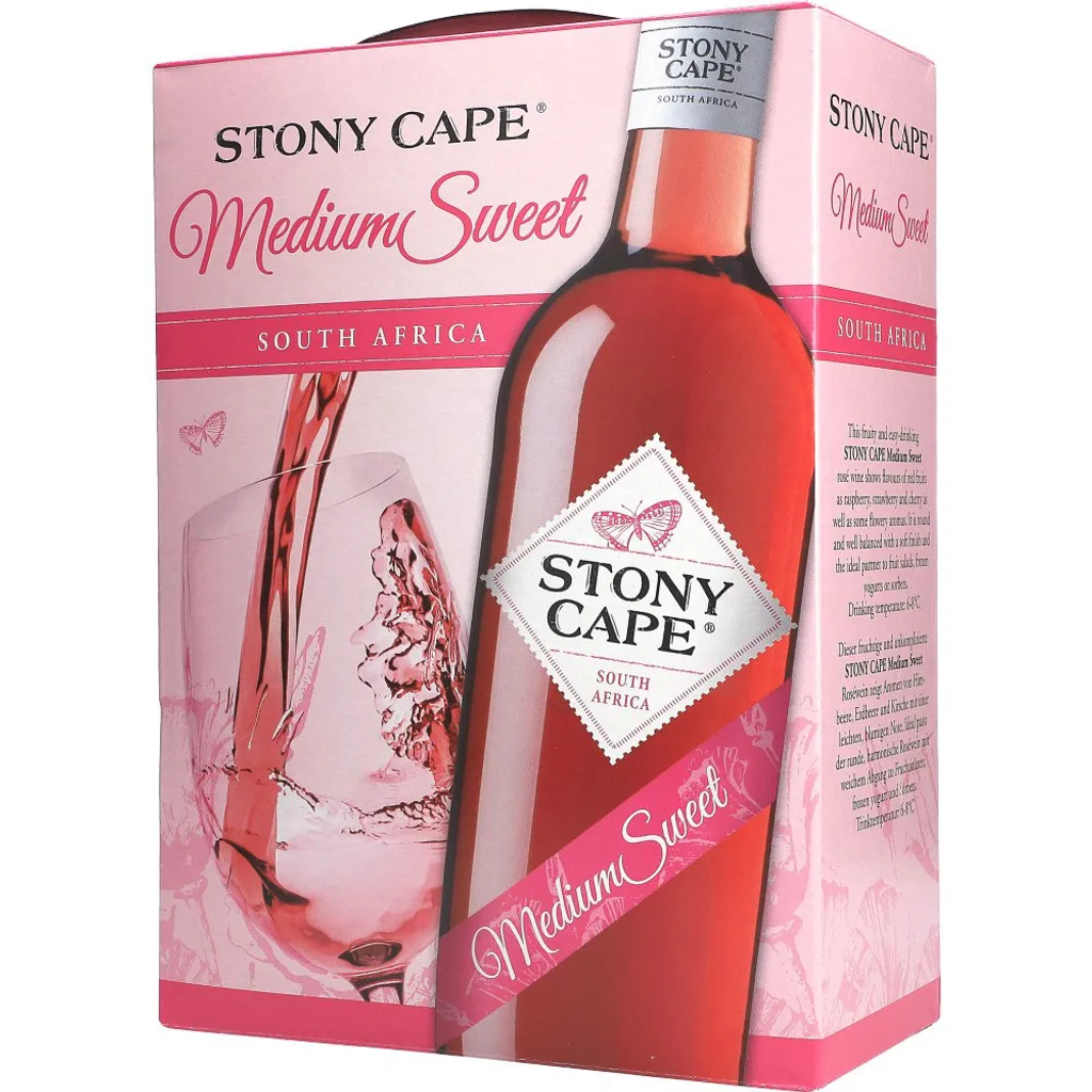 Stony Cape Rosé Medium Sweet 12% 3,0L BIB (SA) 3 Stony Cape Rosé Medium Sweet 12% 3,0L BIB (SA) – Bild 3