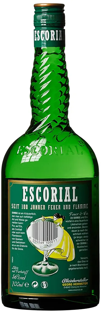 Escorial Grün | 56 % Vol | 0,7 L 2 Escorial Grün | 56 % Vol | 0,7 L – Bild 2