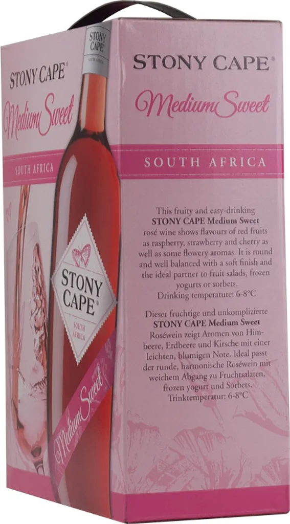 Stony Cape Rosé Medium Sweet 12% 3,0L BIB (SA) 2 Stony Cape Rosé Medium Sweet 12% 3,0L BIB (SA) – Bild 2