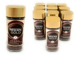 Nestlé® Nescafé Gold Das Original, Löslicher Bohnenkaffee, Kaffee, Gemahlener Röstkaffee, Glas, 100 G -Essen Verkäufe 6774ea6e011b4823283128c31a0a9247