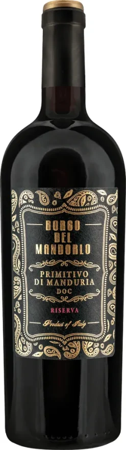 Casa Vinicola Botter Borgo Del Mandorlo Primitivo Di Manduria Riserva DOC 2018 (0,75ll) Trocken