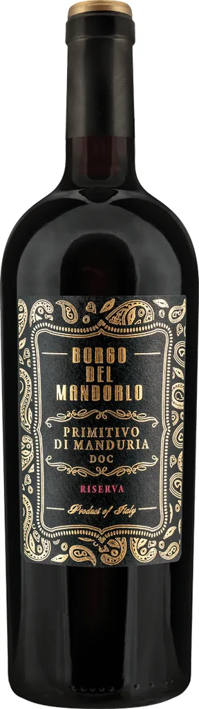 Casa Vinicola Botter Borgo Del Mandorlo Primitivo Di Manduria Riserva DOC 2018 (0,75ll) Trocken 1 Casa Vinicola Botter Borgo Del Mandorlo Primitivo Di Manduria Riserva DOC 2018 (0,75ll) Trocken