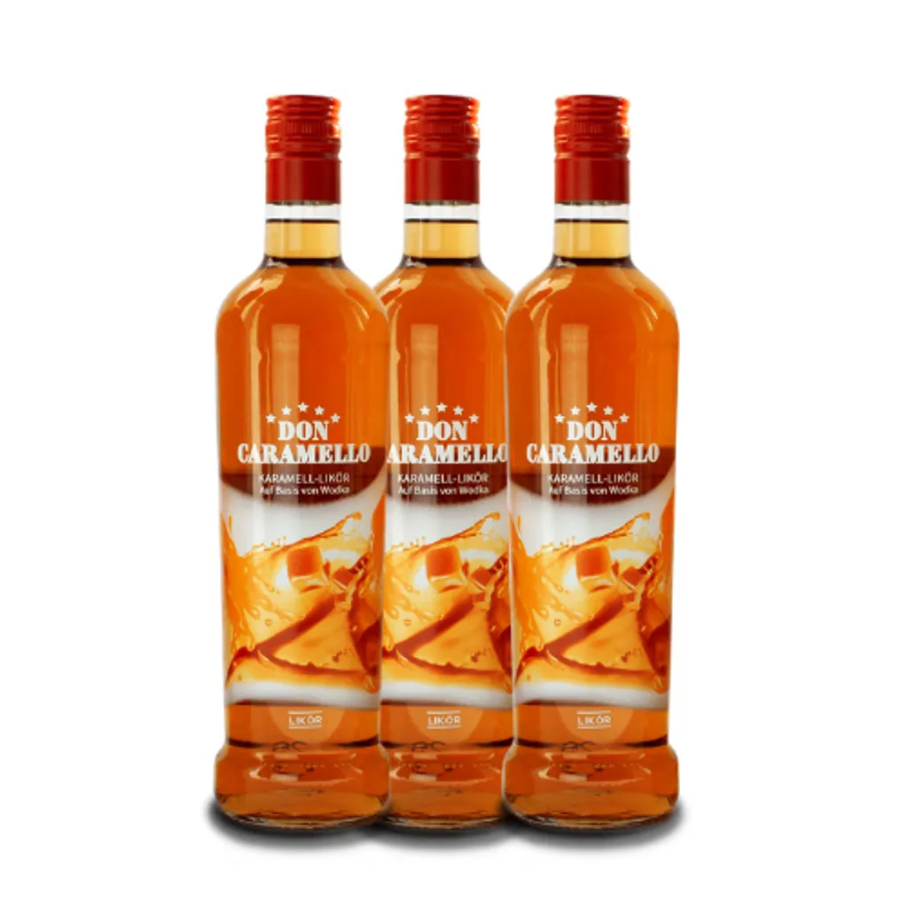 TrinkX Getränkehandel UG Don Caramello Karamell Likör 3x0,7l 1 TrinkX Getränkehandel UG Don Caramello Karamell Likör 3x0,7l