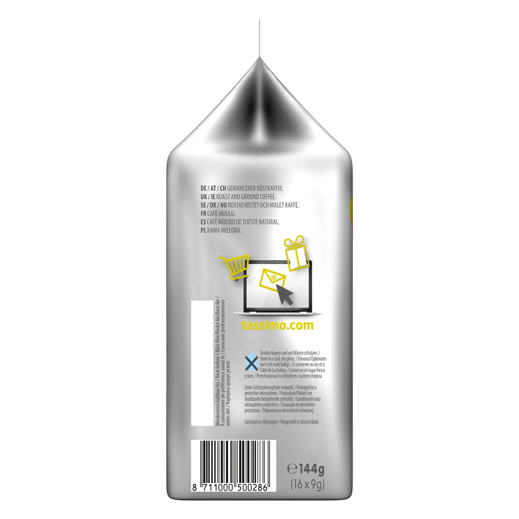 TASSIMO Jacobs Krönung XL 5er Pack Kaffee T Discs Kaffee Kapseln 5 X 16 Getränke 4 TASSIMO Jacobs Krönung XL 5er Pack Kaffee T Discs Kaffee Kapseln 5 X 16 Getränke – Bild 4